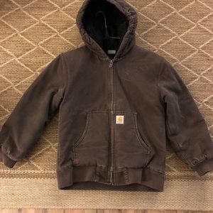 Brown carhartt jacket